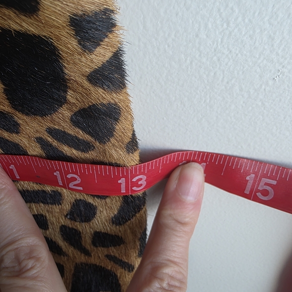 Animal Print Crossbody Bag with Colorful Stripe - Picture 14 of 16